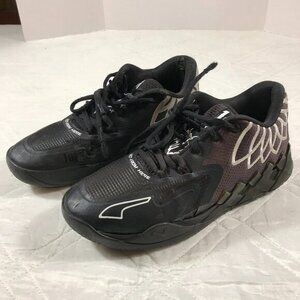 Puma Melo‎ MB.01 Jr. Iridescent Dreams “Not From Here” Black Sneakers Size 10.5